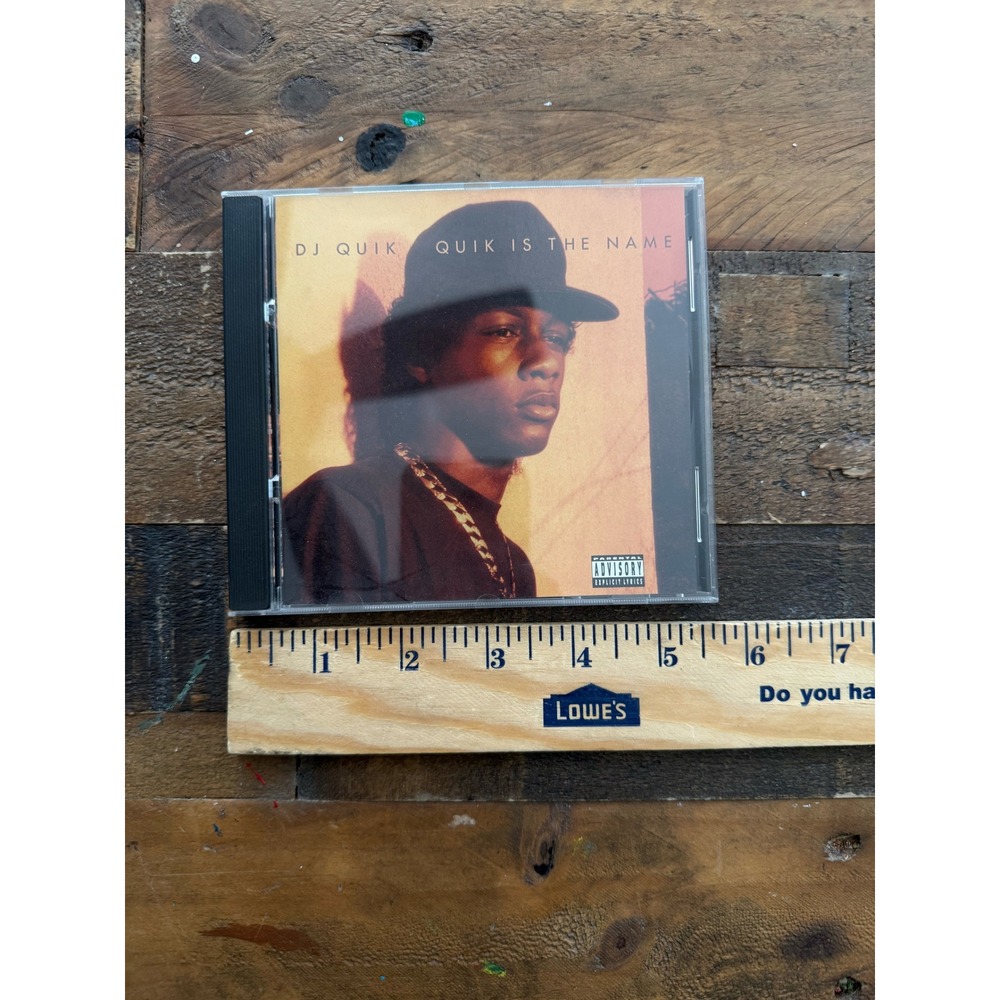 DJ Quik Quik Is The Name CD 1991 Profile Records PCD-1402 West Coast Hip Hop